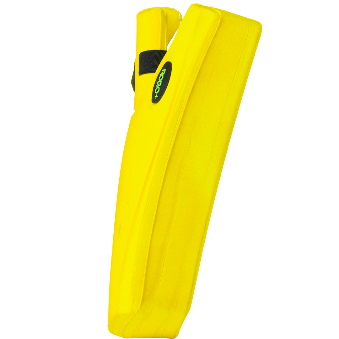 OBO | OBO ROBO PLUS Hand Protector Left Yellow | ROBO PLUS Hand Protector Left Yellow - Yellow / Medium | Total Hockey
