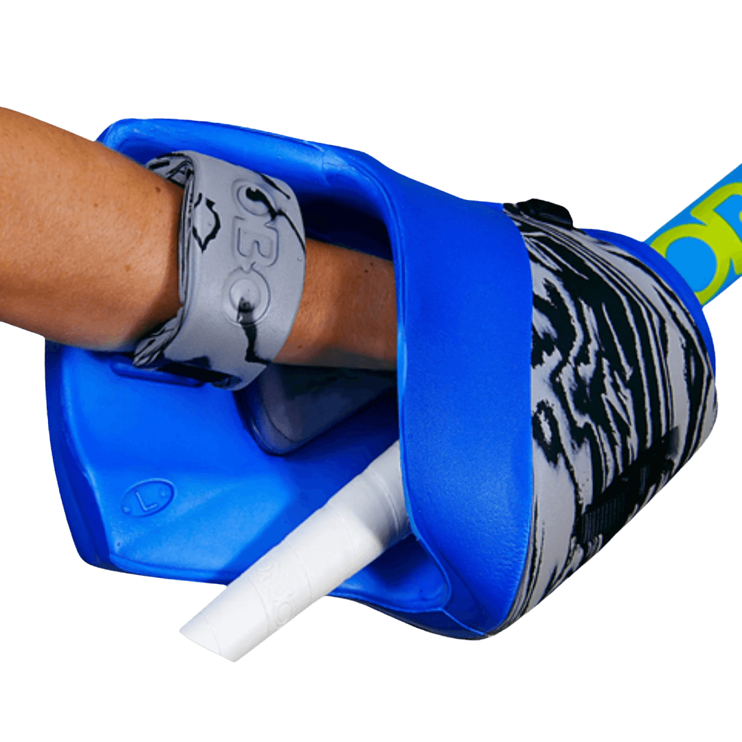 ROBO PLUS Hand Protector Right Blue | OBO Deflectors
