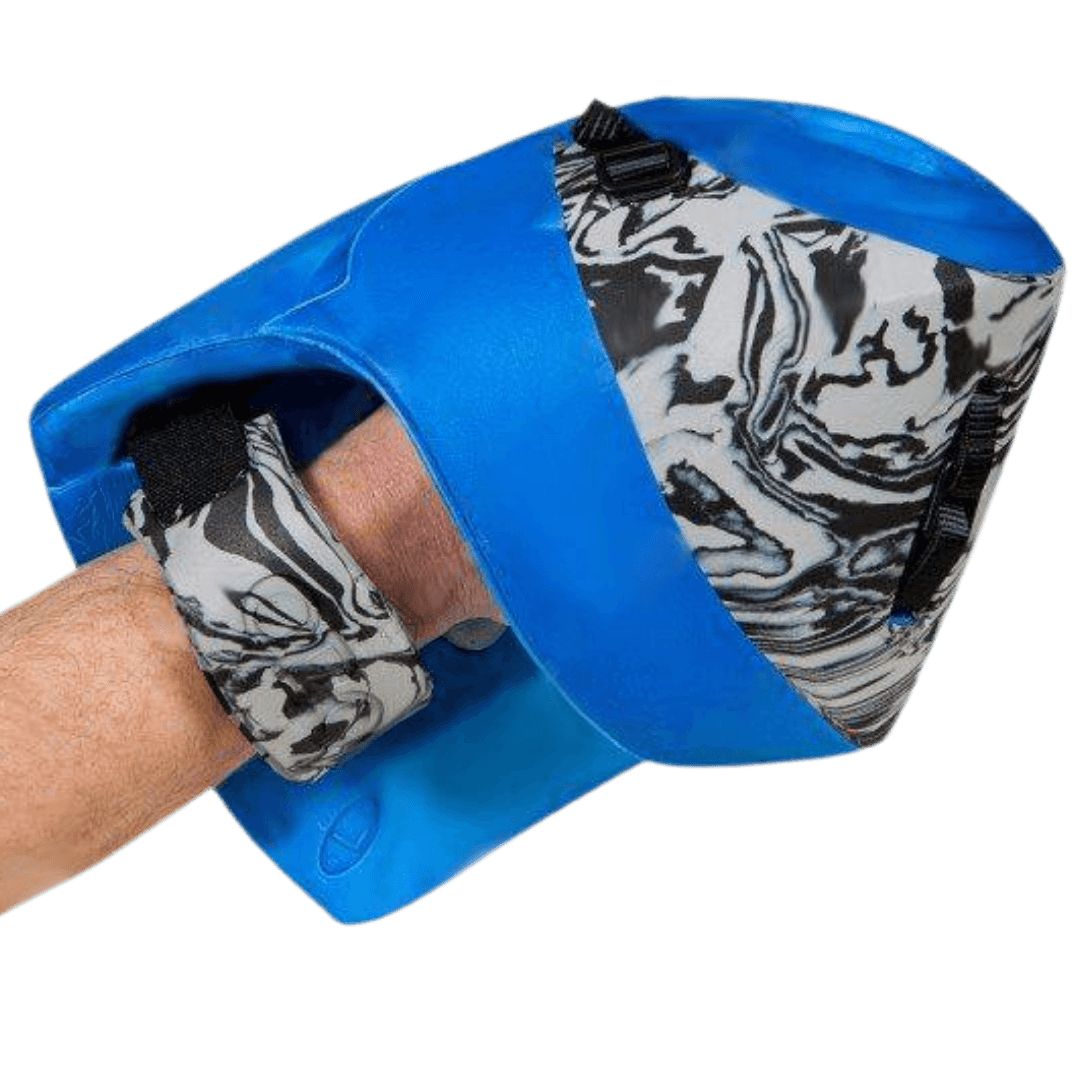 OBO | OBO ROBO PLUS Hand Protector Right Blue | ROBO PLUS Hand Protector Right Blue - Blue / Medium | Total Hockey