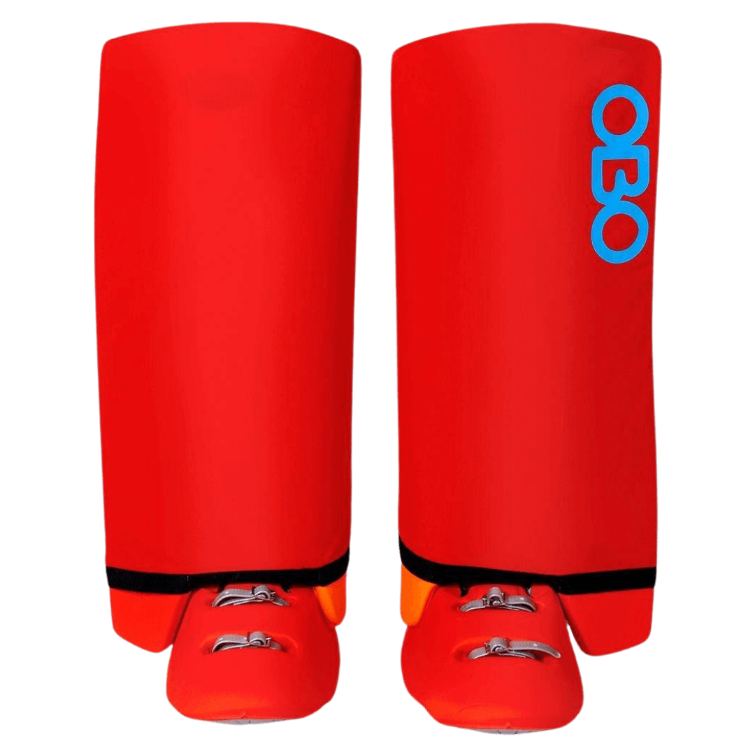 OBO | OBO Slippers - Legguard Cover Red | Slippers - Legguard Cover Red - Red / Small | Total Hockey