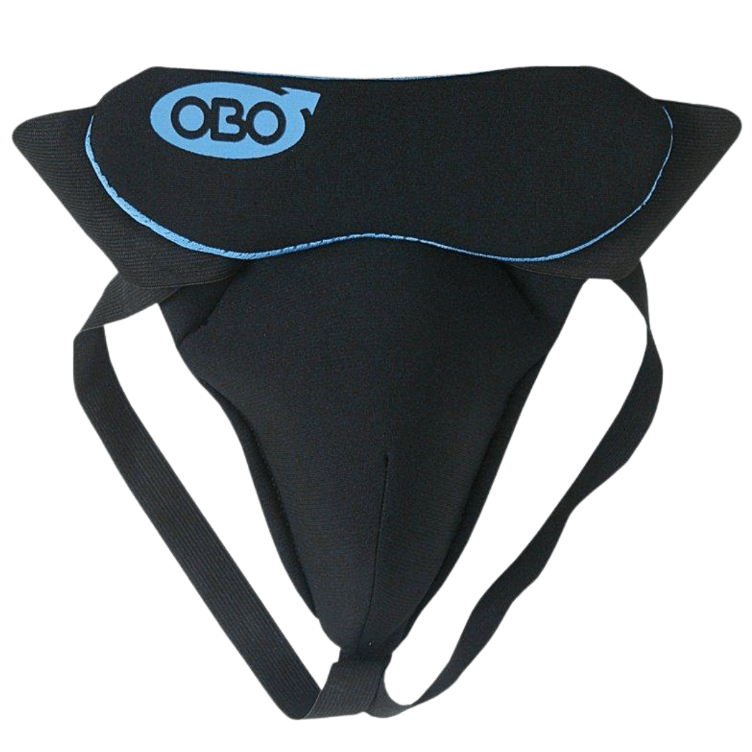 OBO | OBO YAHOO Guard Male Groin | YAHOO Guard Male Groin - Black/Peron / Small | Total Hockey