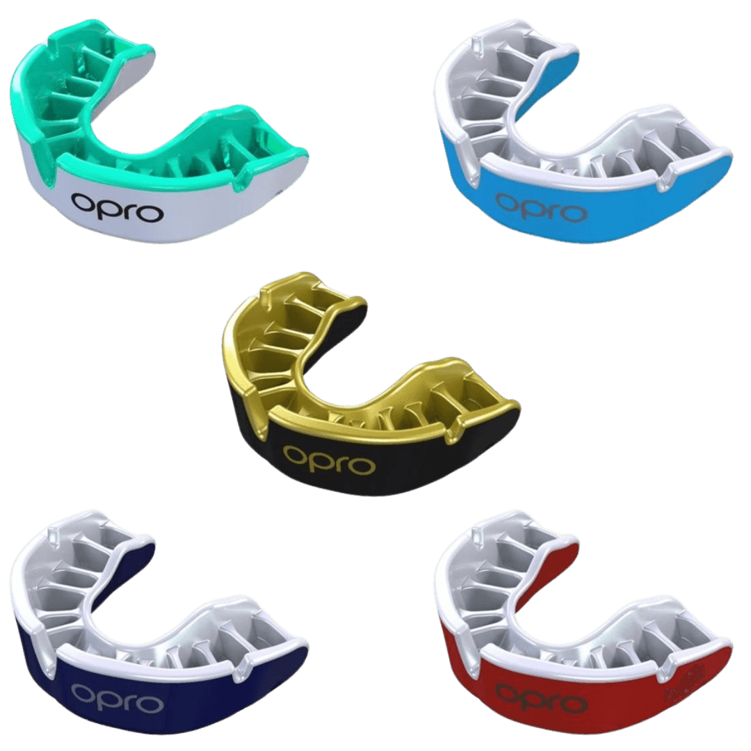 OPRO | OPRO Gold Gum Shield Gen 5 | Gold Gum Shield Gen 5 - Red | Total Hockey