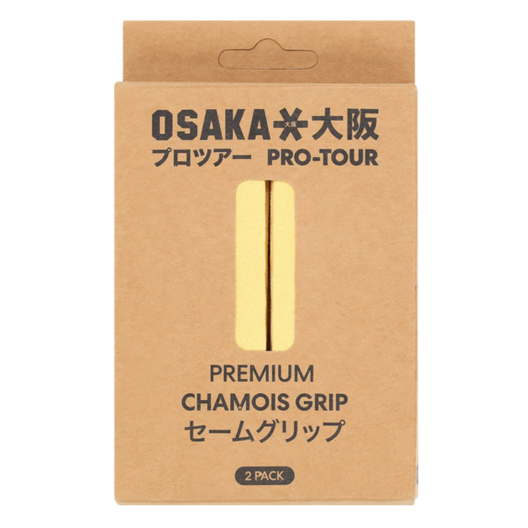 OSAKA Hockey | OSAKA Hockey Premium Chamois Grip | Premium Chamois Grip - Yellow / 2 Pack | Total Hockey