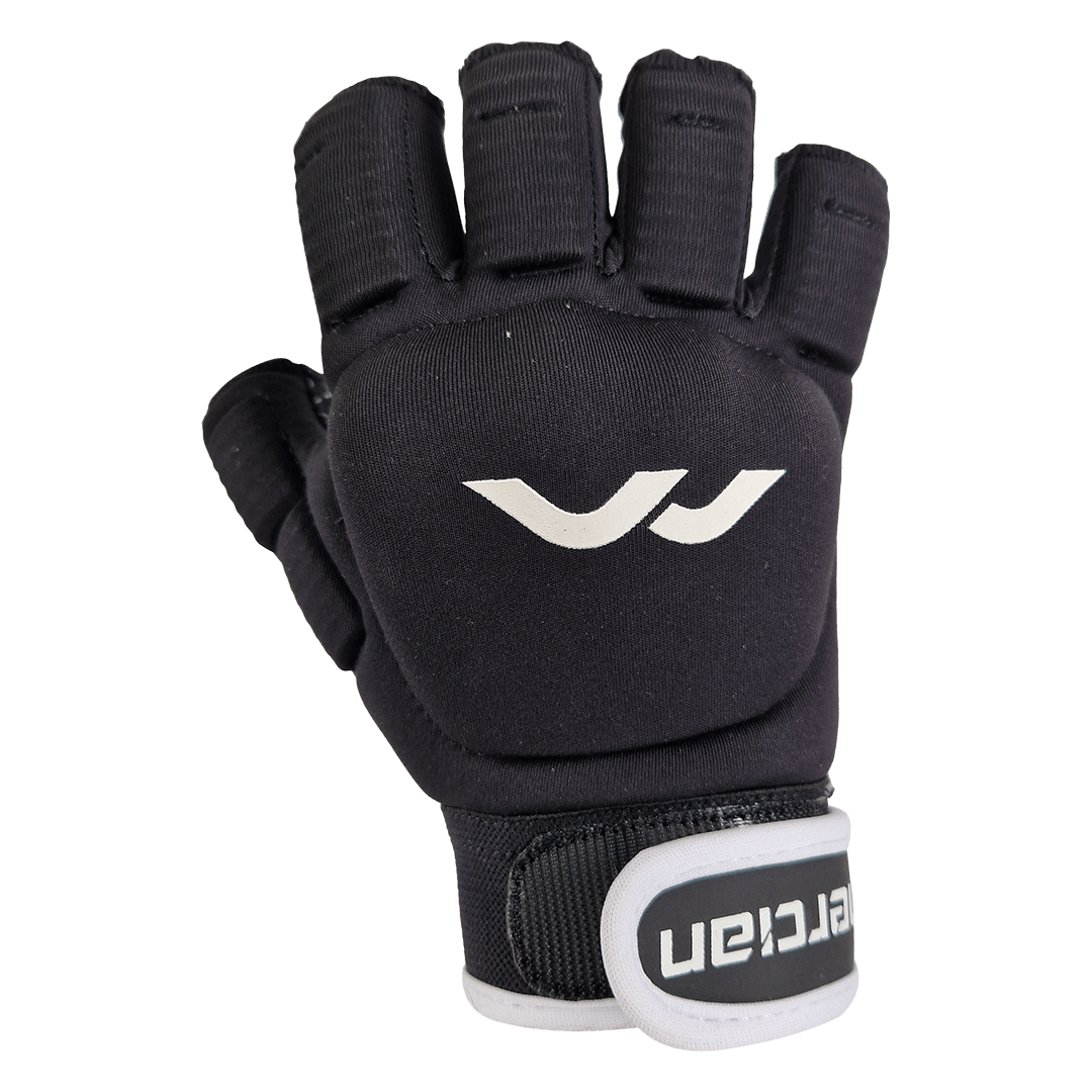 Mercian Hockey | Mercian Hockey Genesis Player Glove Right Hand | Genesis Player Glove Right Hand - Black / XXSmall | Total Hockey