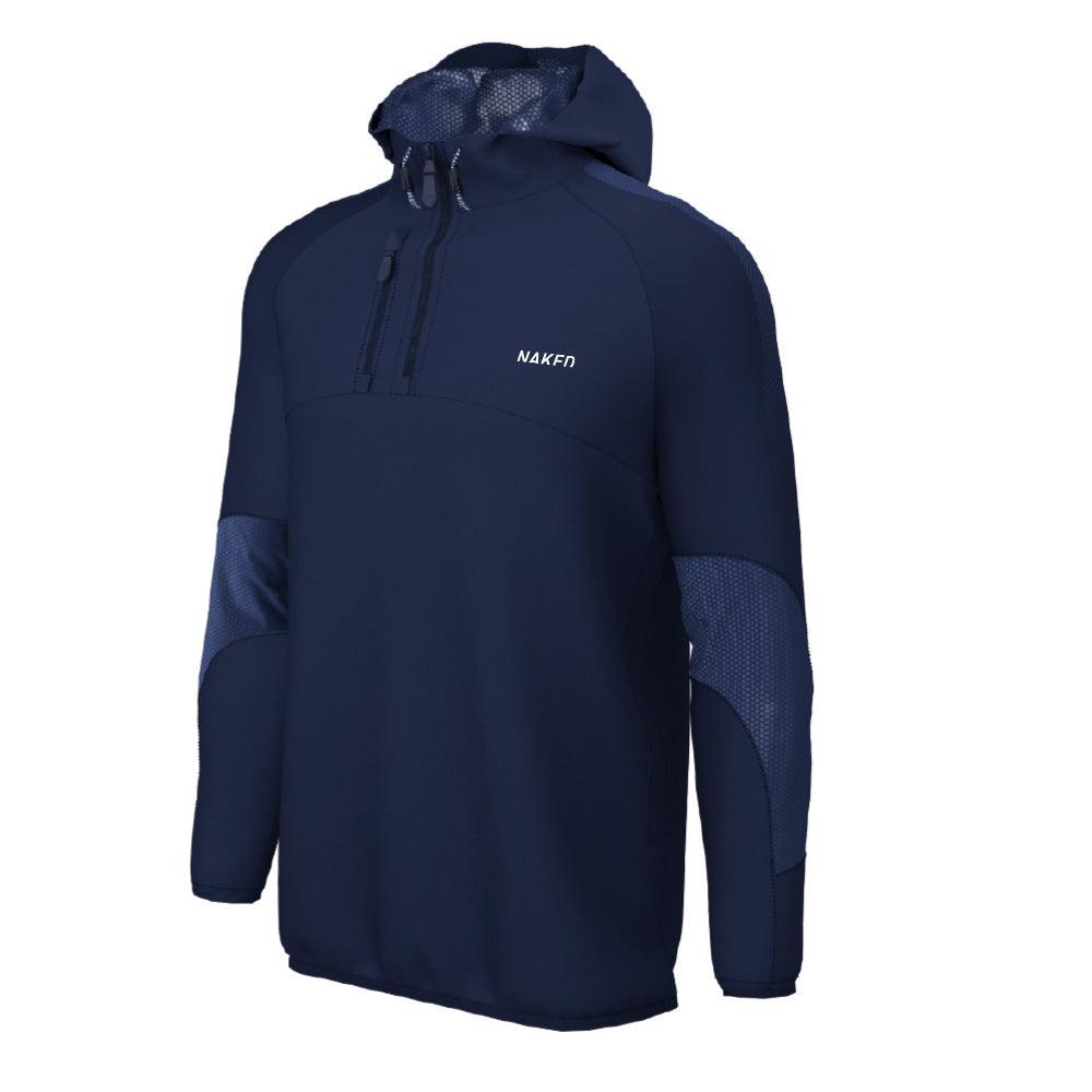 Naked Hockey | Naked Hockey Pro Training Jacket - Navy | Pro Training Jacket - Navy - Black / Small | Total Hockey