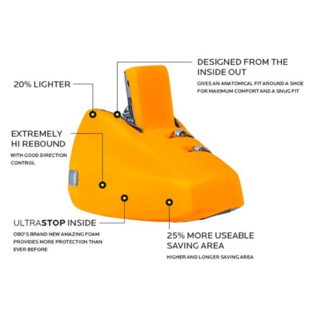 OBO | OBO ROBO PLUS Kicker Black | ROBO PLUS Kicker Black - Medium | Total Hockey