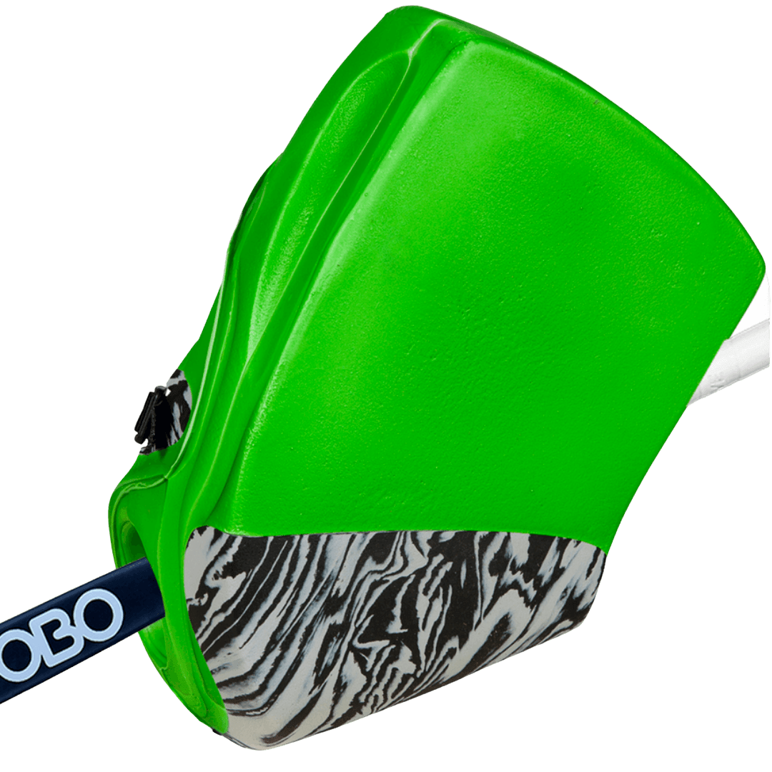 OBO | OBO ROBO PLUS Hand Protector Right Green | ROBO PLUS Hand Protector Right Green - Green / Medium | Total Hockey