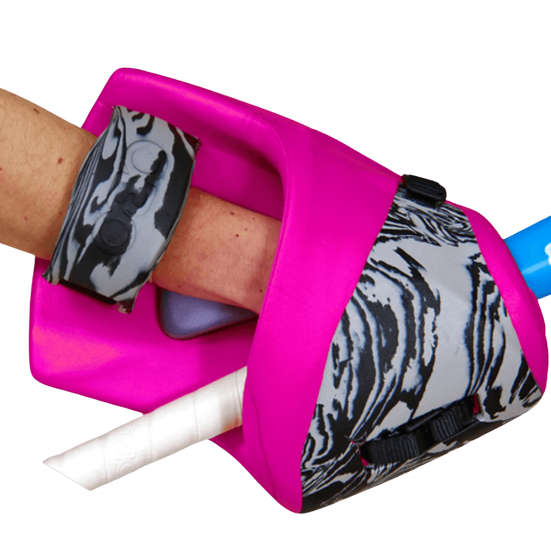 OBO | OBO ROBO PLUS Hand Protector Right Pink | ROBO PLUS Hand Protector Right Pink - Pink / Medium | Total Hockey