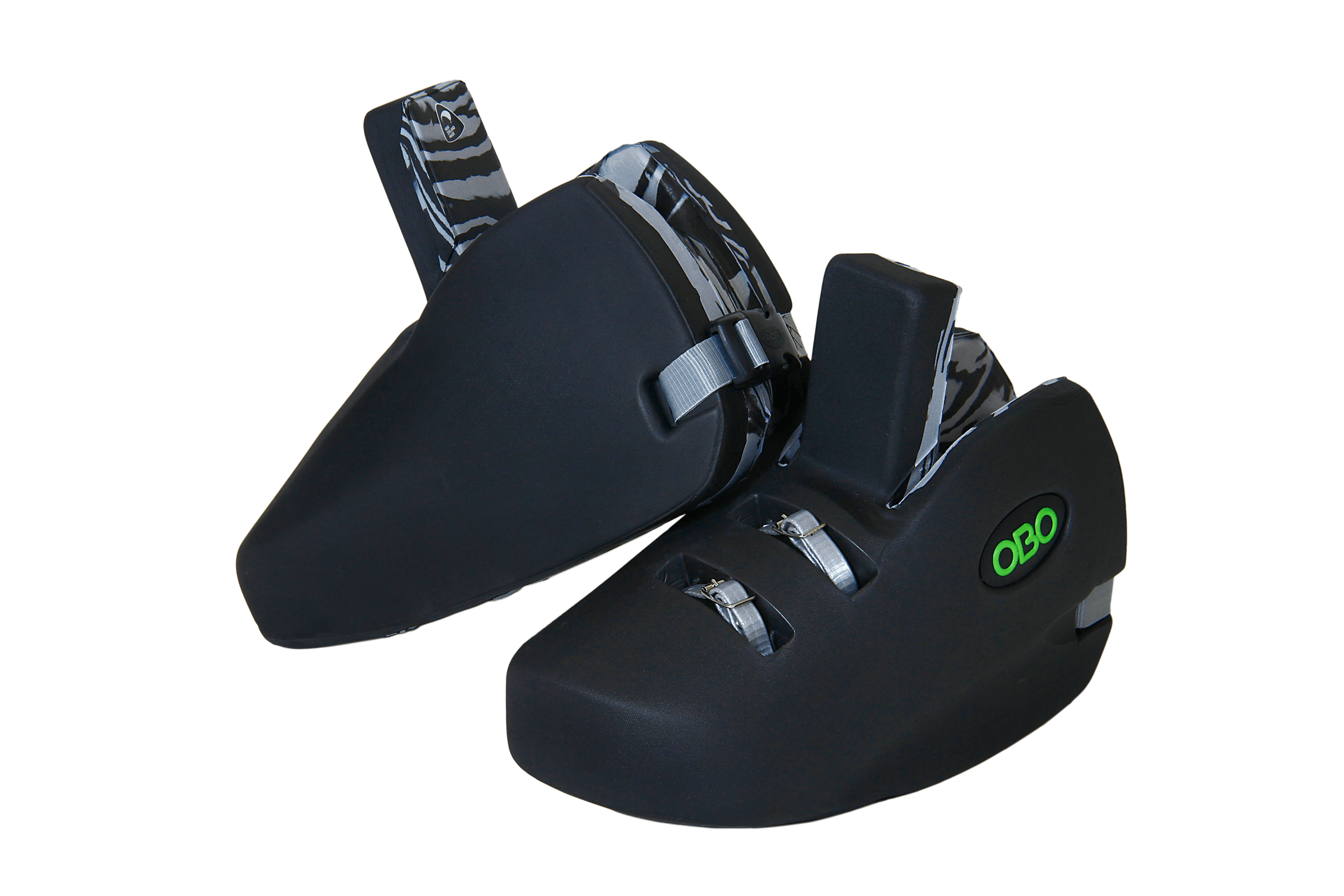 OBO | OBO ROBO PLUS Set Basic Black | ROBO PLUS Set Basic Black - Medium / Medium | Total Hockey