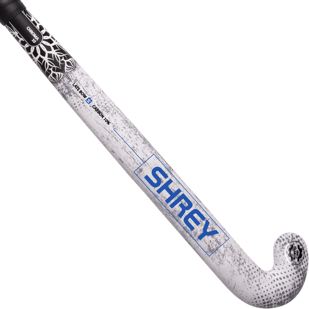 Shrey Hockey | Shrey Hockey Chroma 10 White (2024) | Chroma 10 White (2024) - 36.5" Light | Total Hockey