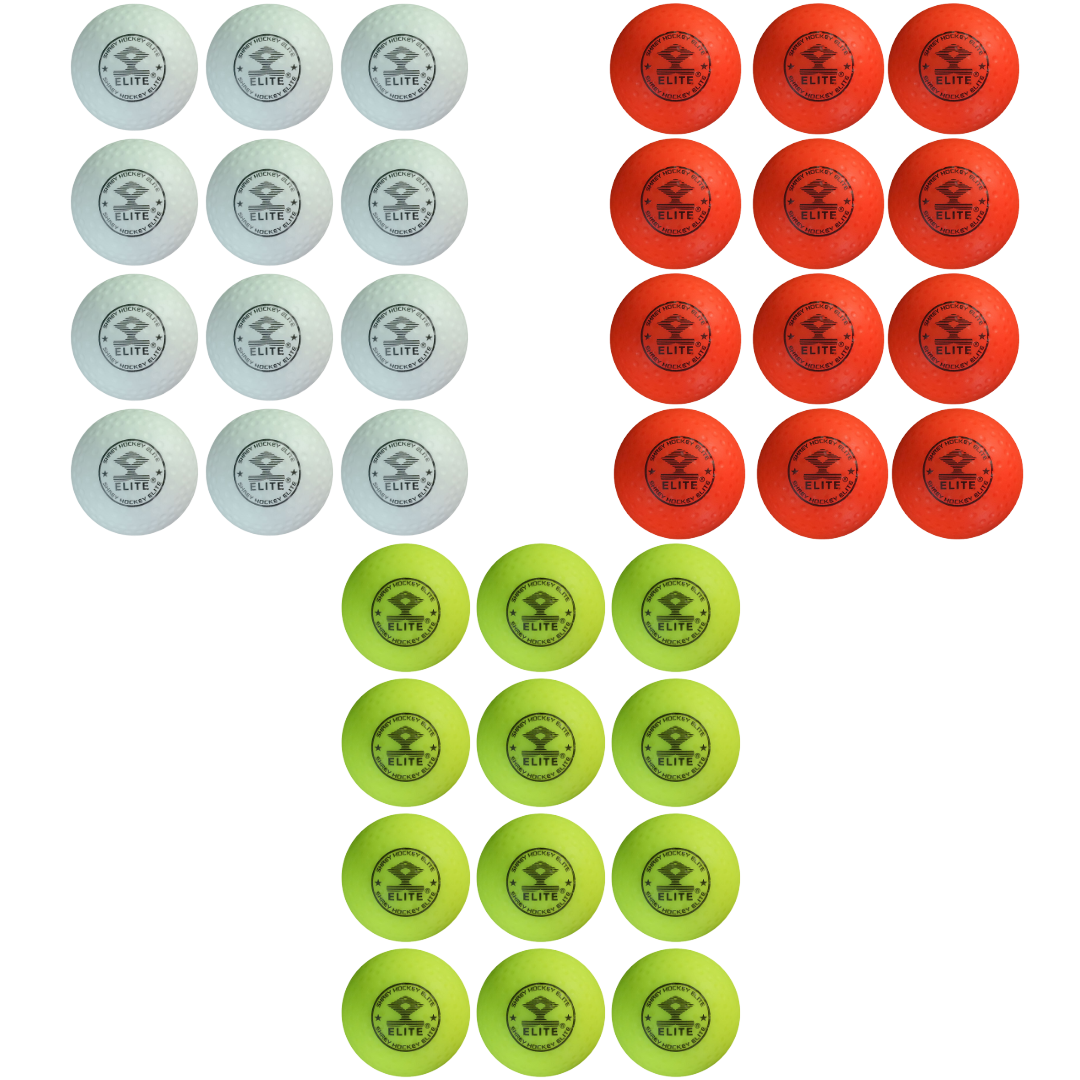 Shrey Hockey | Shrey Hockey Elite Dimple Ball - Box Of 12 | Elite Dimple Ball - Box Of 12 - White | Total Hockey