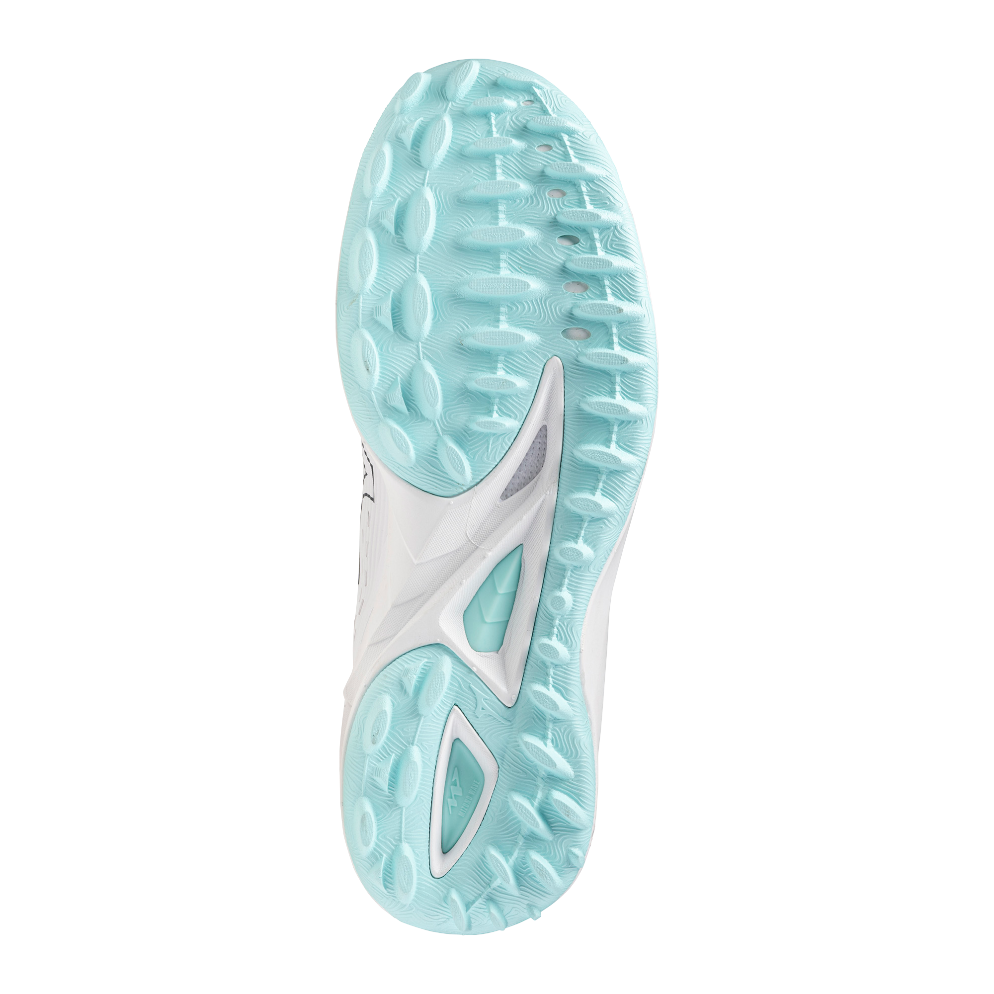 Mizuno | Mizuno Wave Leopardus White/Blue Tint (2025) | Wave Leopardus White/Blue Tint (2025) - EUR 36.5 | UK 4 | Total Hockey