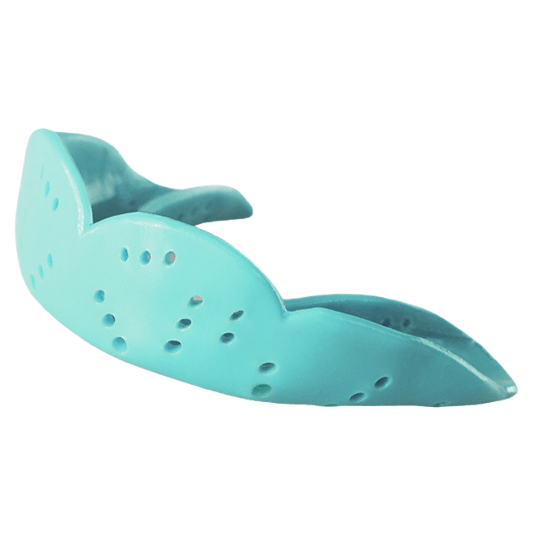 Sisu Mouthguards | Sisu Mouthguards Aero Next Gen Adult | Aero Next Gen Adult - Small / Awesome Aqua | Total Hockey
