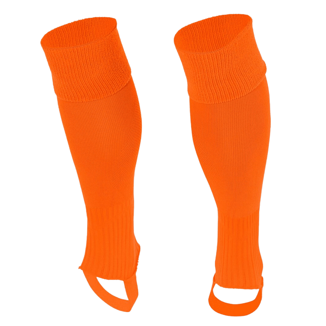Stanno Socks | Stanno Socks Uni Footless Sock Orange | Uni Footless Sock Orange - Mini | Total Hockey