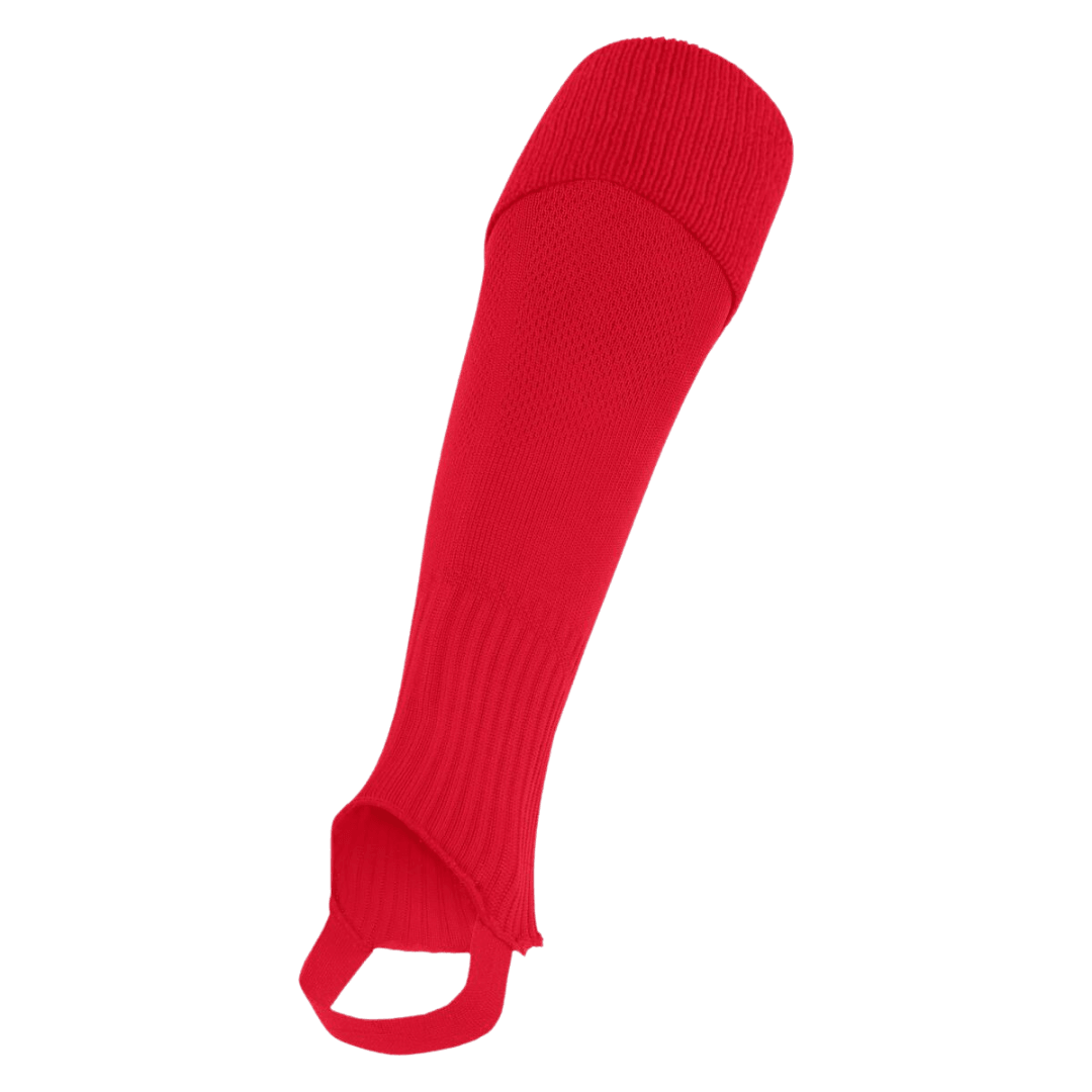 Stanno Socks | Stanno Socks Uni Footless Sock Red | Uni Footless Sock Red - Mini | Total Hockey