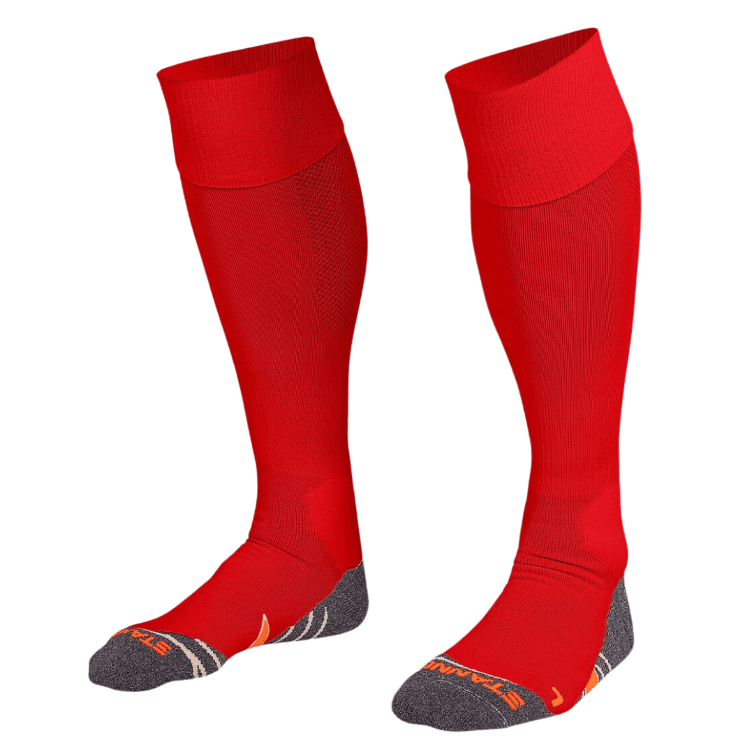 Stanno Socks | Stanno Socks Uni Sock Red | Uni Sock Red - EUR 25-29 | UK 8-11 Jr | Total Hockey