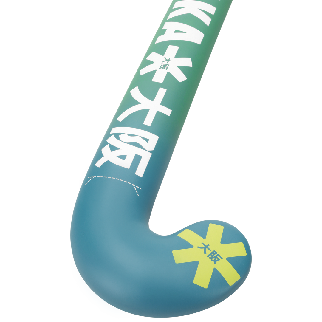 Mid Bow GF - Retro Blue/Shadow Lime Gradient (2025)