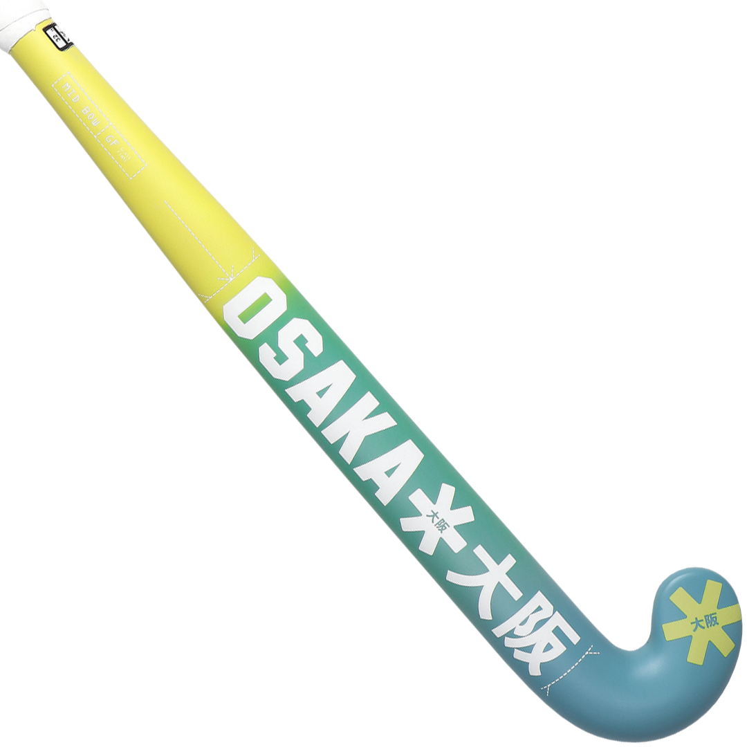 Mid Bow GF Jr - Retro Blue/Shadow Lime Gradient (2025)