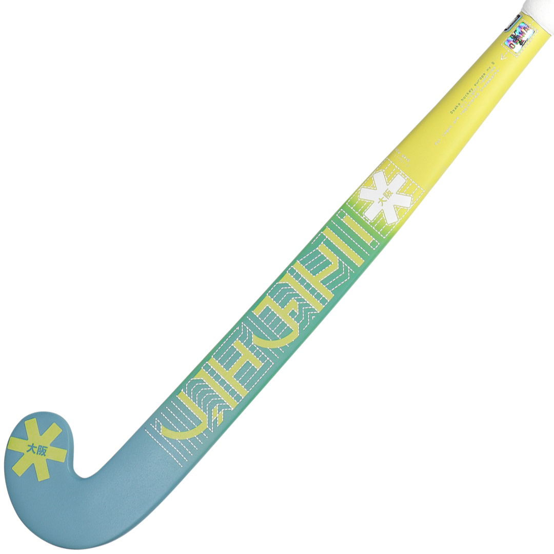 Mid Bow GF Jr - Retro Blue/Shadow Lime Gradient (2025)