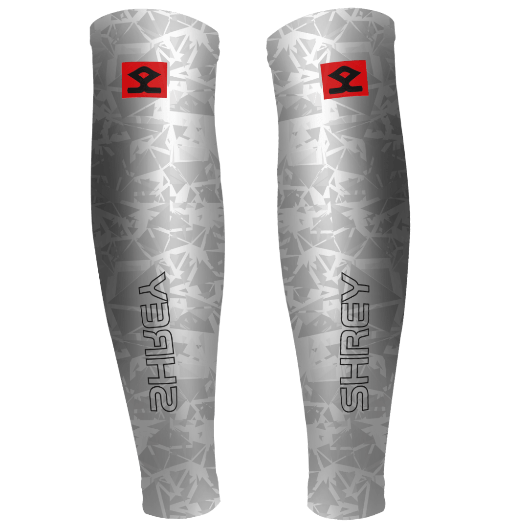 Shrey Hockey | Shrey Hockey Shinliners Without Stirrup - White | Shinliners Without Stirrup - White - White / Senior | Total Hockey