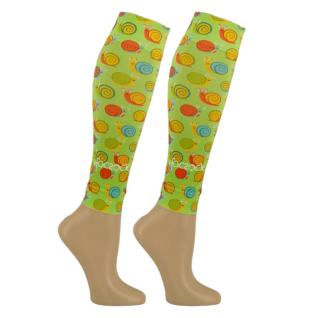 HocSocx | HocSocx Snail On Leg Sleeve | Snail On Leg Sleeve - Adult | Total Hockey