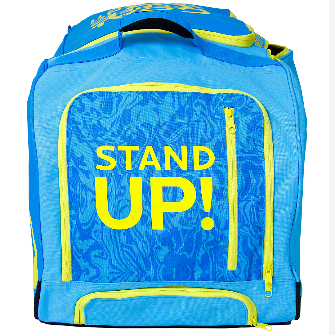 Stand-Up Wheelie Bag Blue/Sky Blue