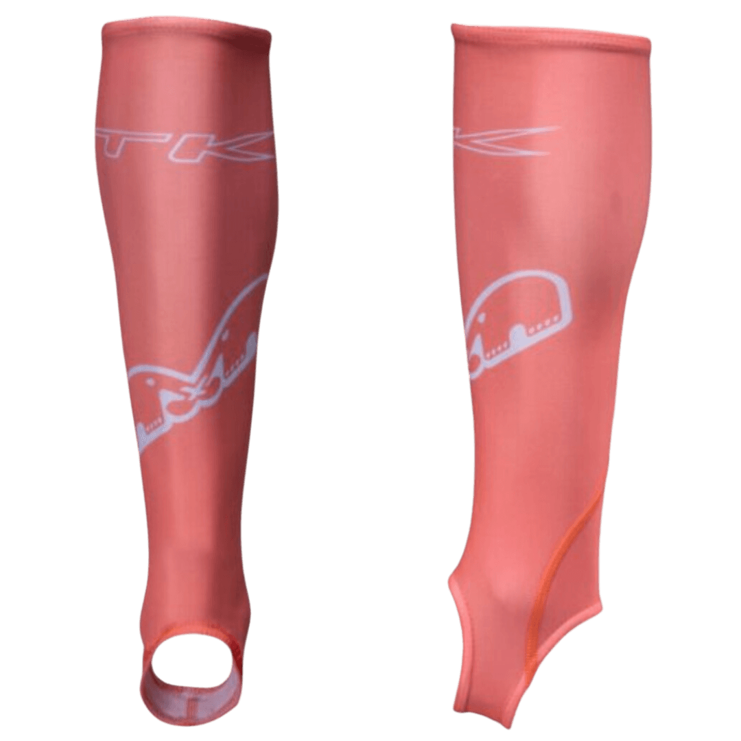 TK Hockey | TK Hockey Shinliner With Stirrup - Peach | Shinliner With Stirrup - Peach - Junior | Total Hockey