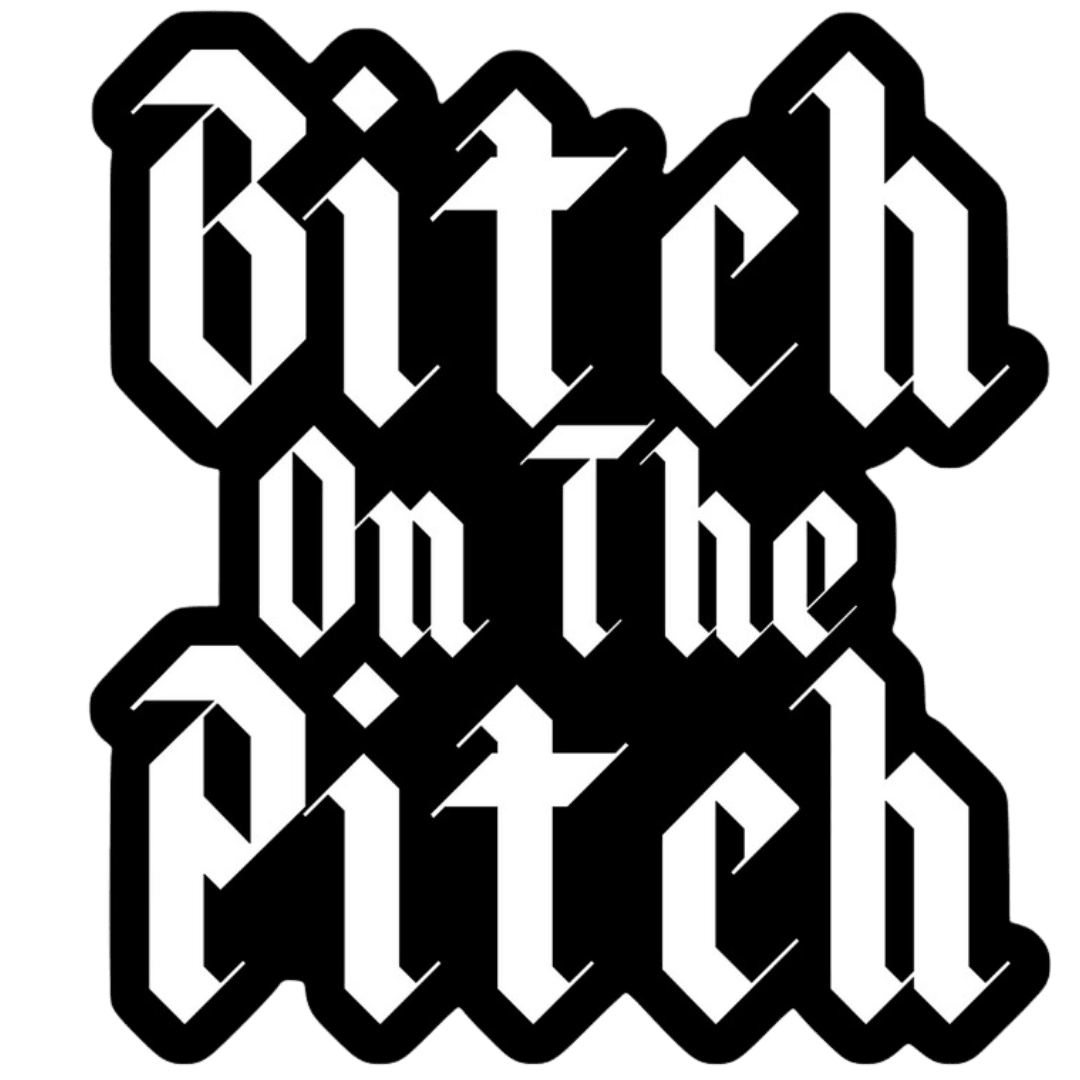 Redhead | Redhead 'Bitch On The Pitch' Sticker | 'Bitch On The Pitch' Sticker - Default Title | Total Hockey