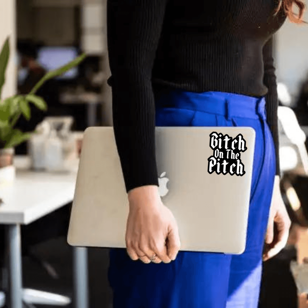 Redhead | Redhead 'Bitch On The Pitch' Sticker | 'Bitch On The Pitch' Sticker - Default Title | Total Hockey