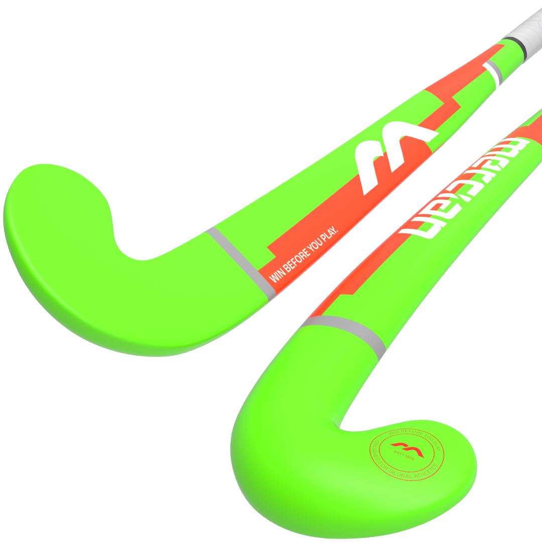 Mercian Hockey | Mercian Hockey Genesis Wood Neon Orange | Genesis Wood Neon Orange - 22" Light | Total Hockey