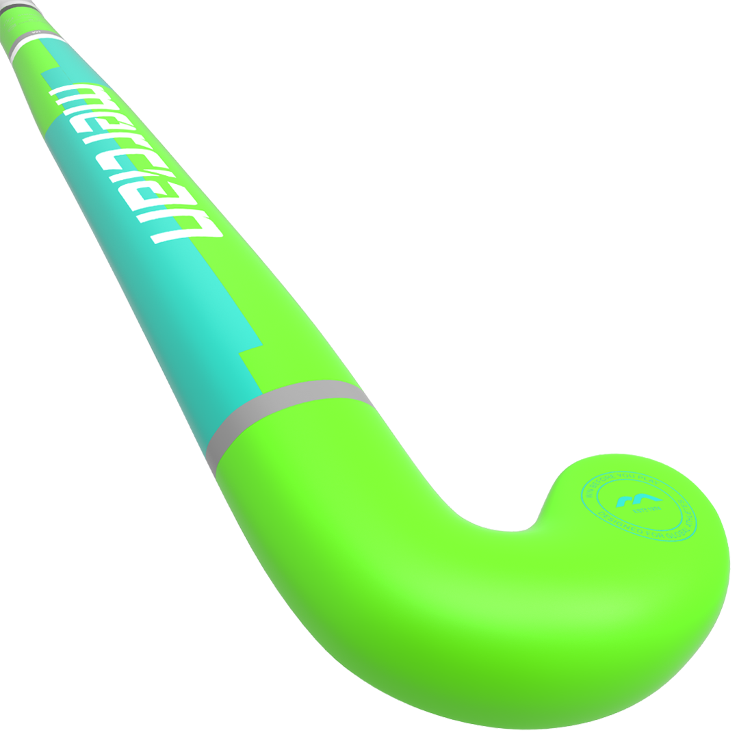Mercian Hockey | Mercian Hockey Genesis Wood Neon Aqua | Genesis Wood Neon Aqua - 22" Light | Total Hockey