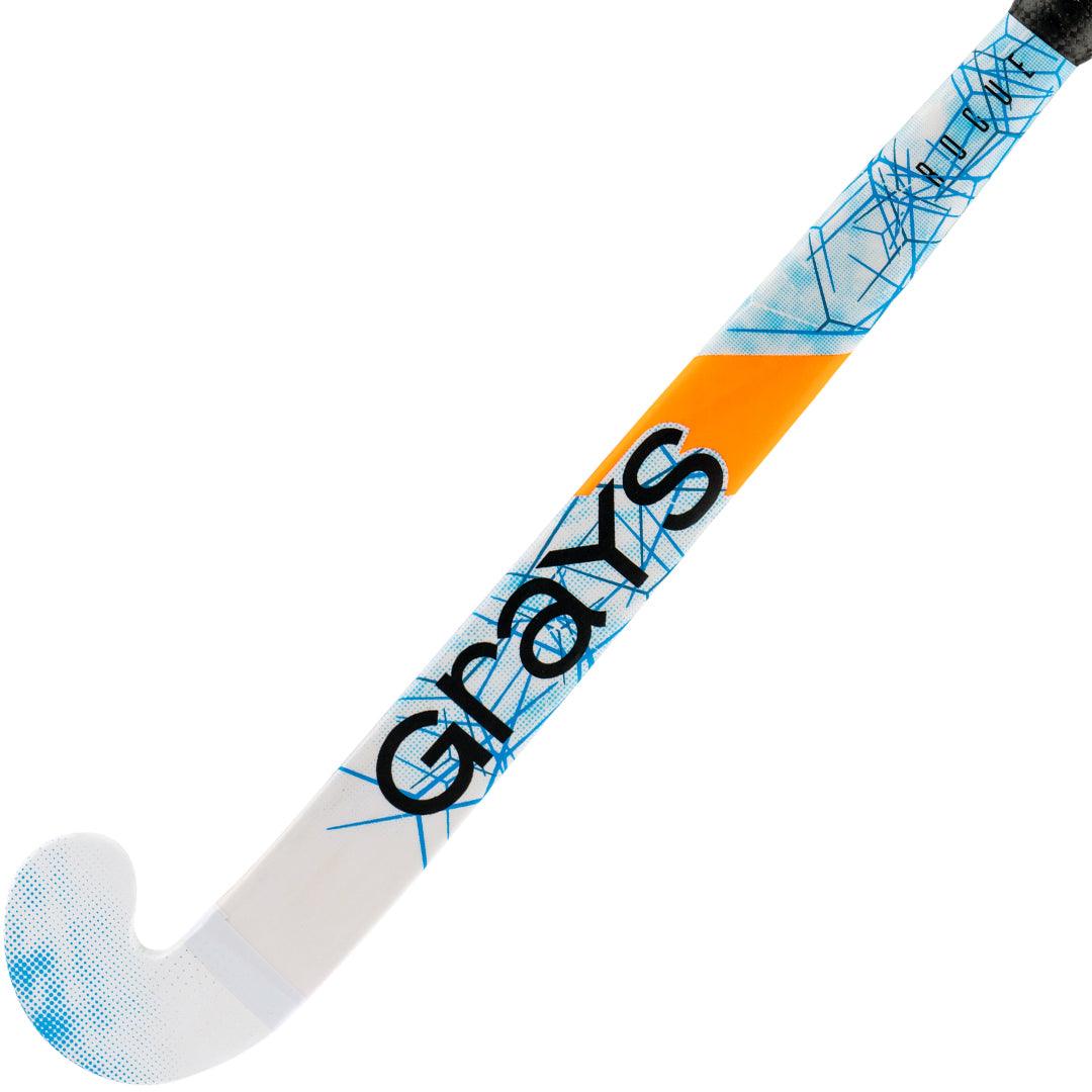 Grays | Grays Rogue Ultrabow White/Blue | Rogue Ultrabow White/Blue - 26" Light | Total Hockey