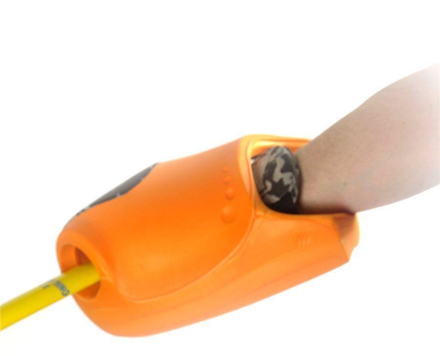 OBO | OBO HI REBOUND Hand Protector Right Orange | HI REBOUND Hand Protector Right Orange - Orange | Total Hockey