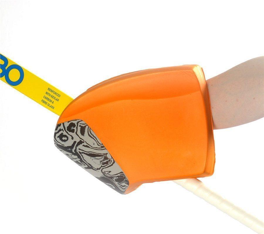 OBO | OBO HI REBOUND Hand Protector Right Orange | HI REBOUND Hand Protector Right Orange - Orange | Total Hockey
