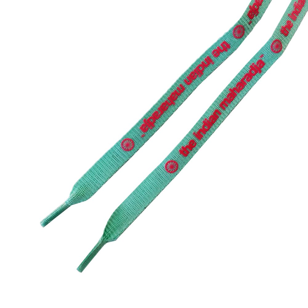 The Indian Maharadja | The Indian Maharadja Shoelaces | Shoelaces - Aqua/Pink | Total Hockey