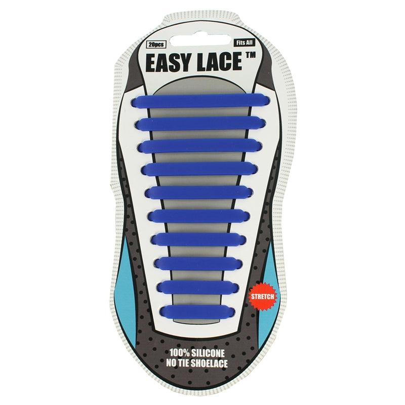 Easy Laces | Easy Laces Adult Silicone Laces | Adult Silicone Laces - Blue | Total Hockey