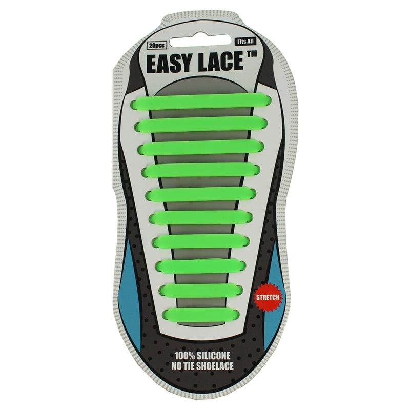 Easy Laces | Easy Laces Adult Silicone Laces | Adult Silicone Laces - Green | Total Hockey