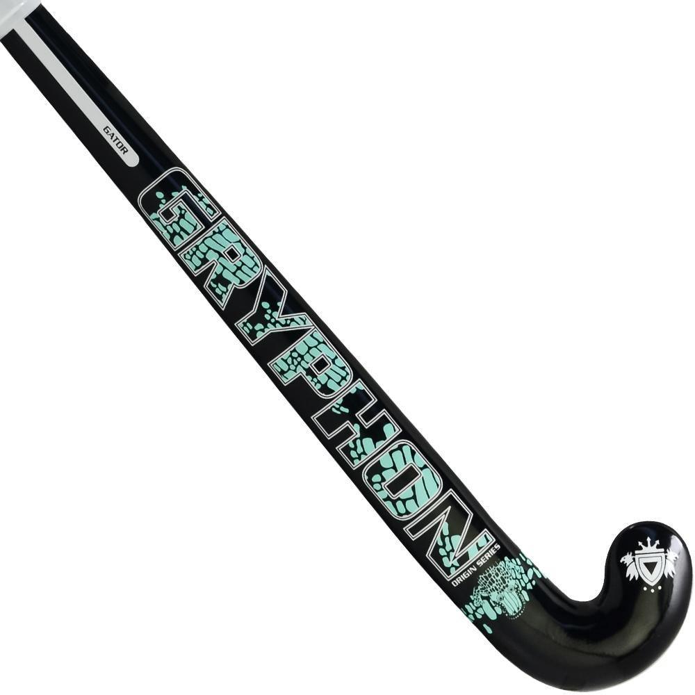 Gryphon Hockey | Gryphon Hockey Gator Black/Teal | Gator Black/Teal - 24" Light | Total Hockey