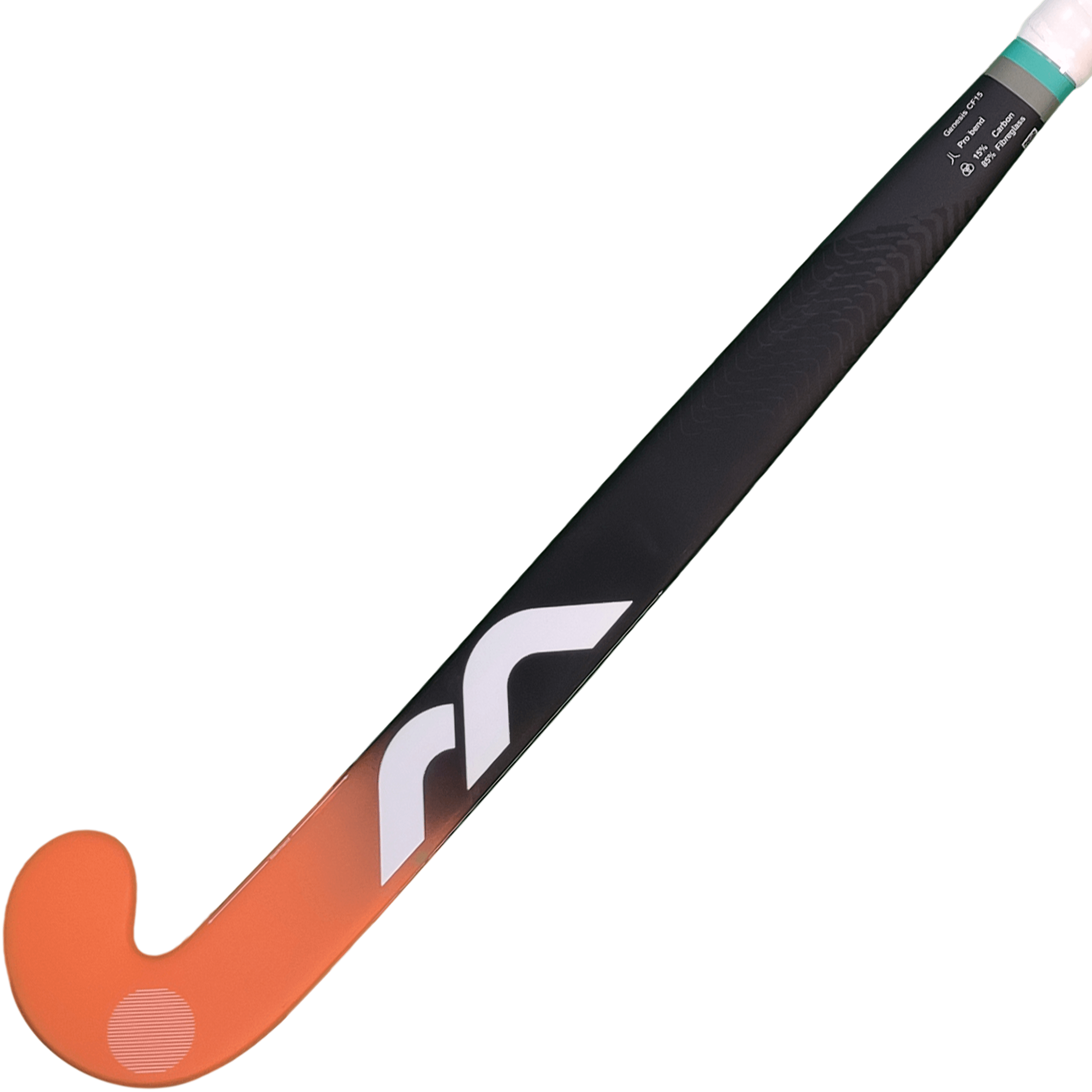 Mercian Hockey | Mercian Hockey Genesis CF15 Black/Orange (2024) | Genesis CF15 Black/Orange (2024) - 36.5" Light | Total Hockey