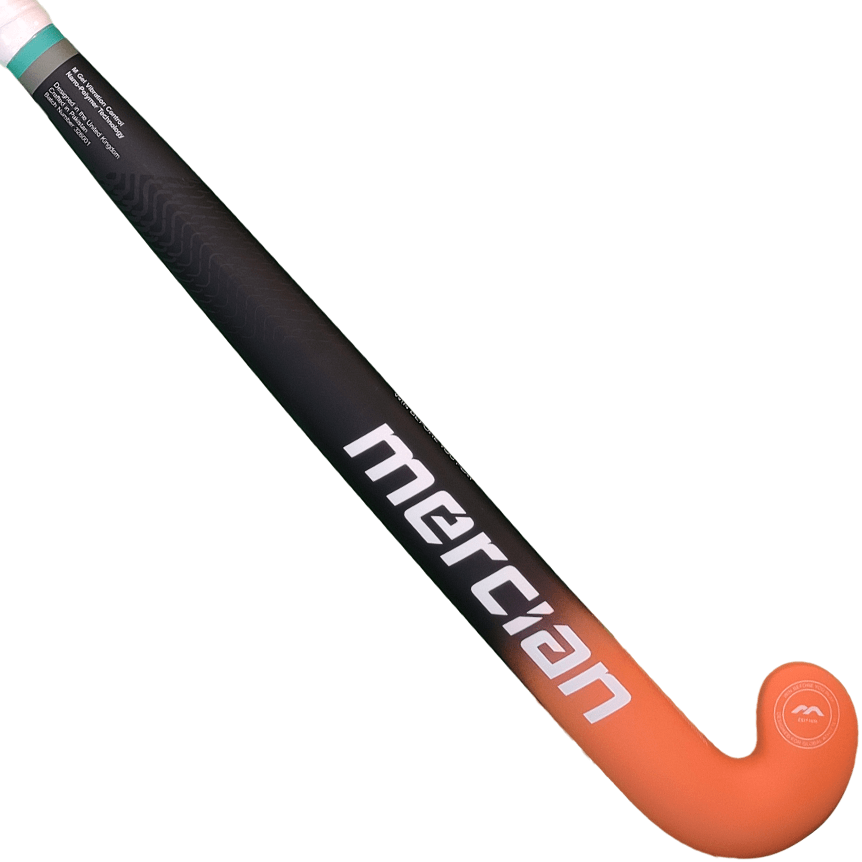 Mercian Hockey | Mercian Hockey Genesis CF15 Black/Orange (2024) | Genesis CF15 Black/Orange (2024) - 36.5" Light | Total Hockey