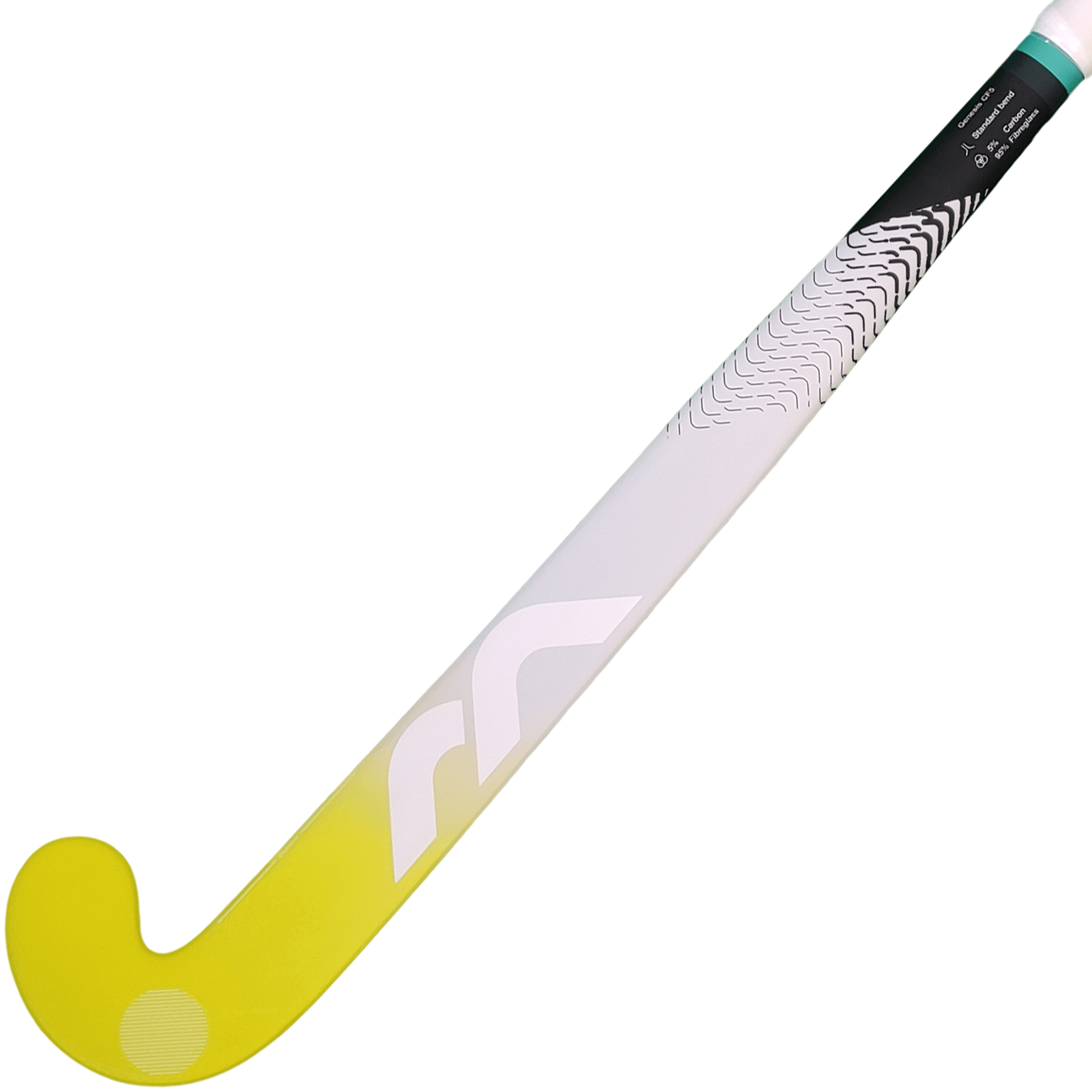 Mercian Hockey | Mercian Hockey Genesis CF5 Yellow/Grey Jr (2024) | Genesis CF5 Yellow/Grey Jr (2024) - 34" Light | Total Hockey