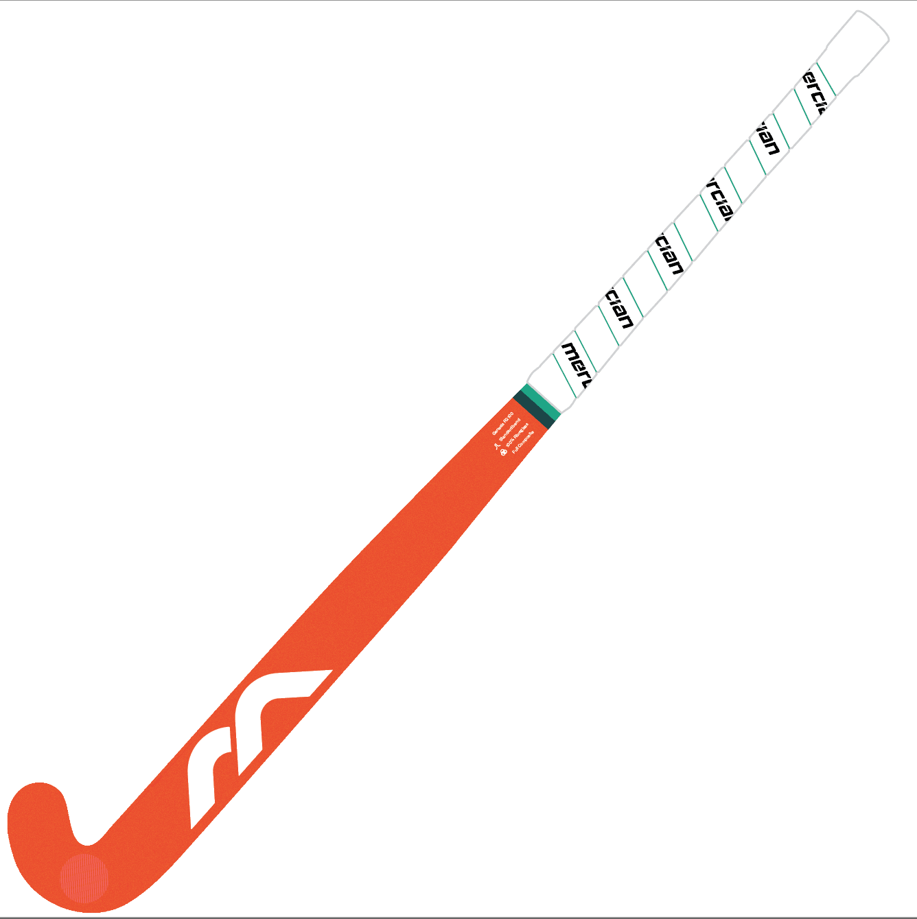 Mercian Hockey | Mercian Hockey Genesis FG100 Red/Orange (2024) | Genesis FG100 Red/Orange (2024) - 30" Light | Total Hockey