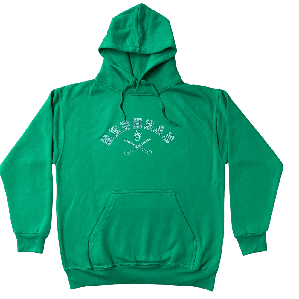Redhead | Redhead 'Varsity' Hoody - Kelly Green | 'Varsity' Hoody - Kelly Green - XSmall | Total Hockey