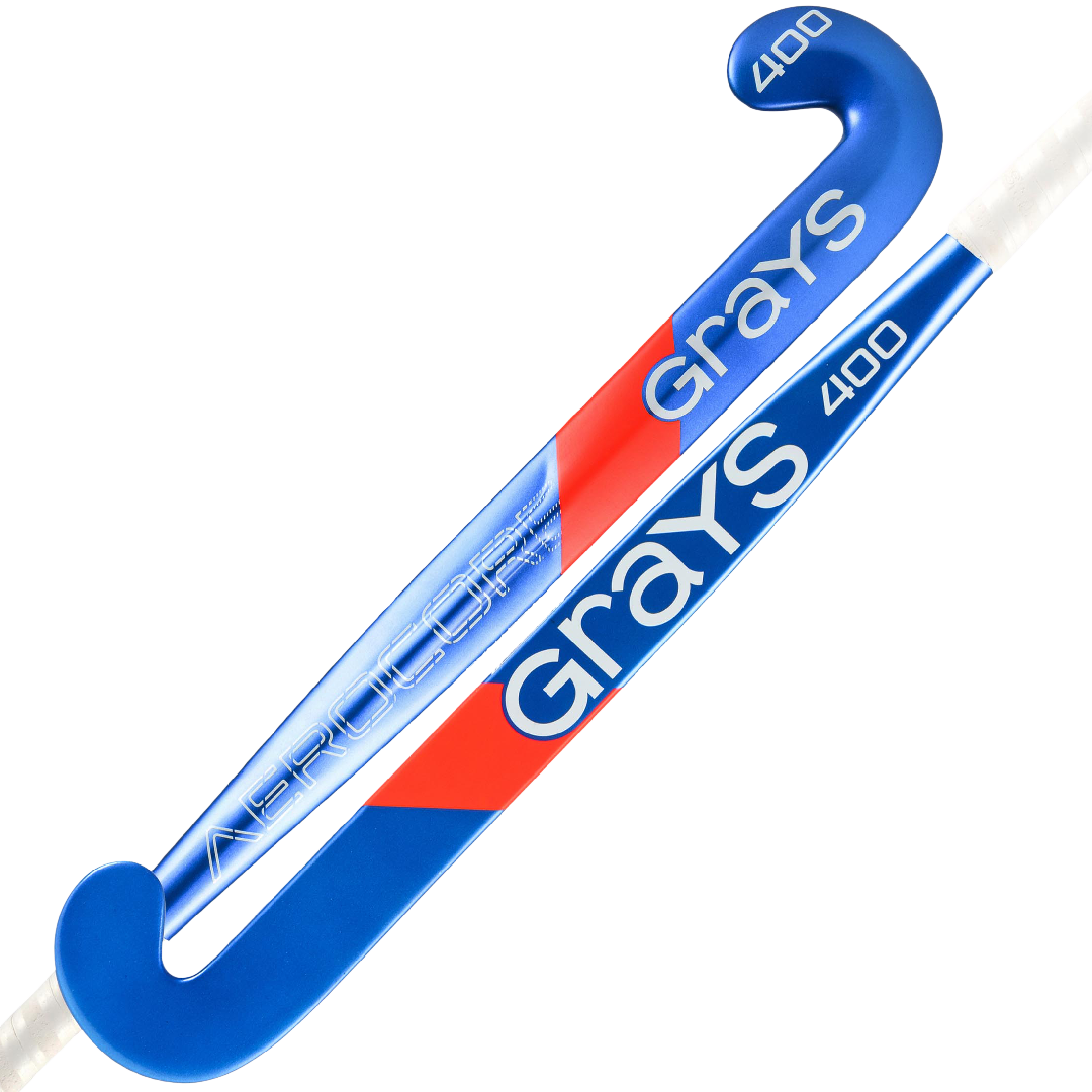 Grays | Grays AC400 Dynabow-S Blue Jr (2025) | AC400 Dynabow-S Blue Jr (2025) - 34" Light | Total Hockey