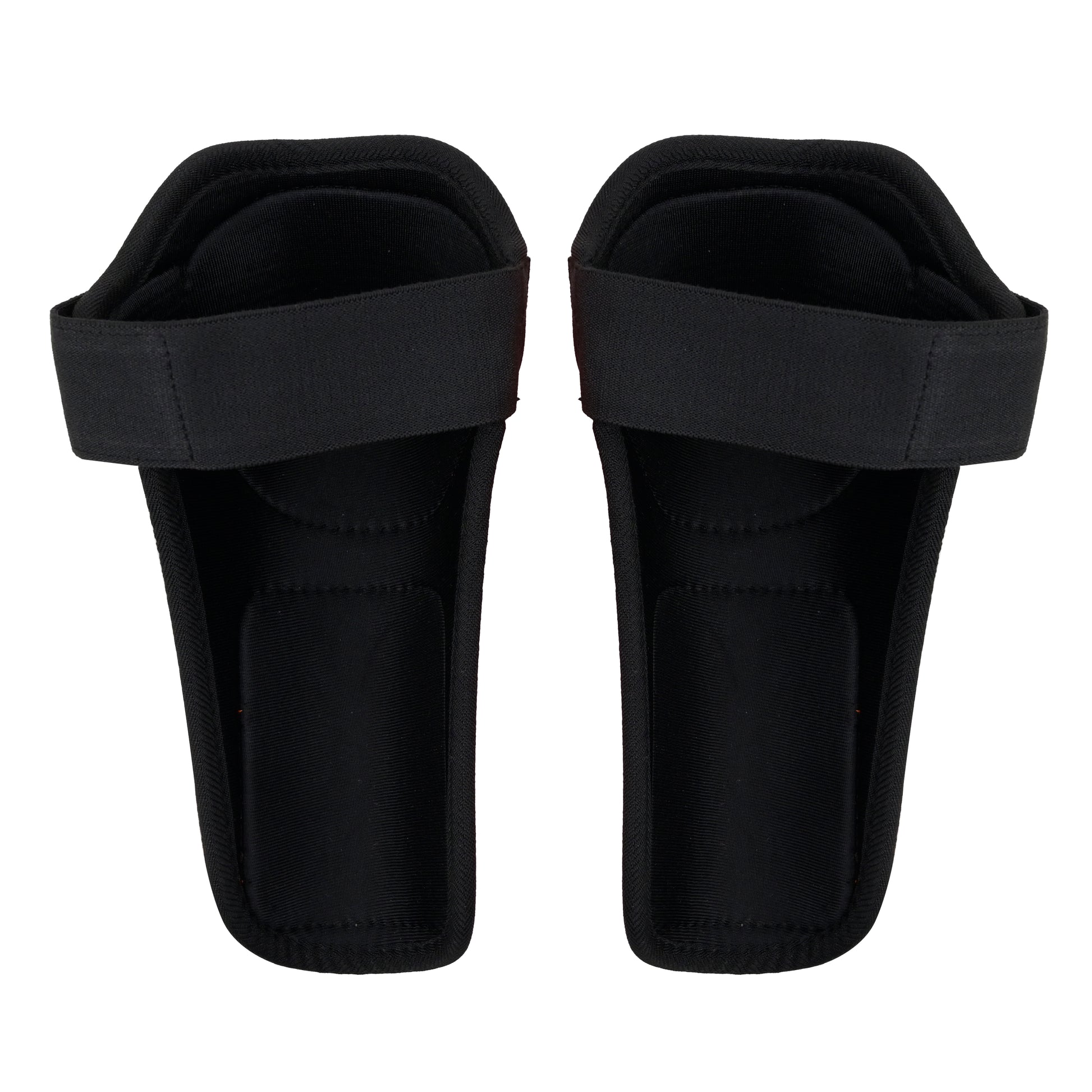 Young Ones | Young Ones PCD Knee Protectors | PCD Knee Protectors - Black/Orange | Total Hockey