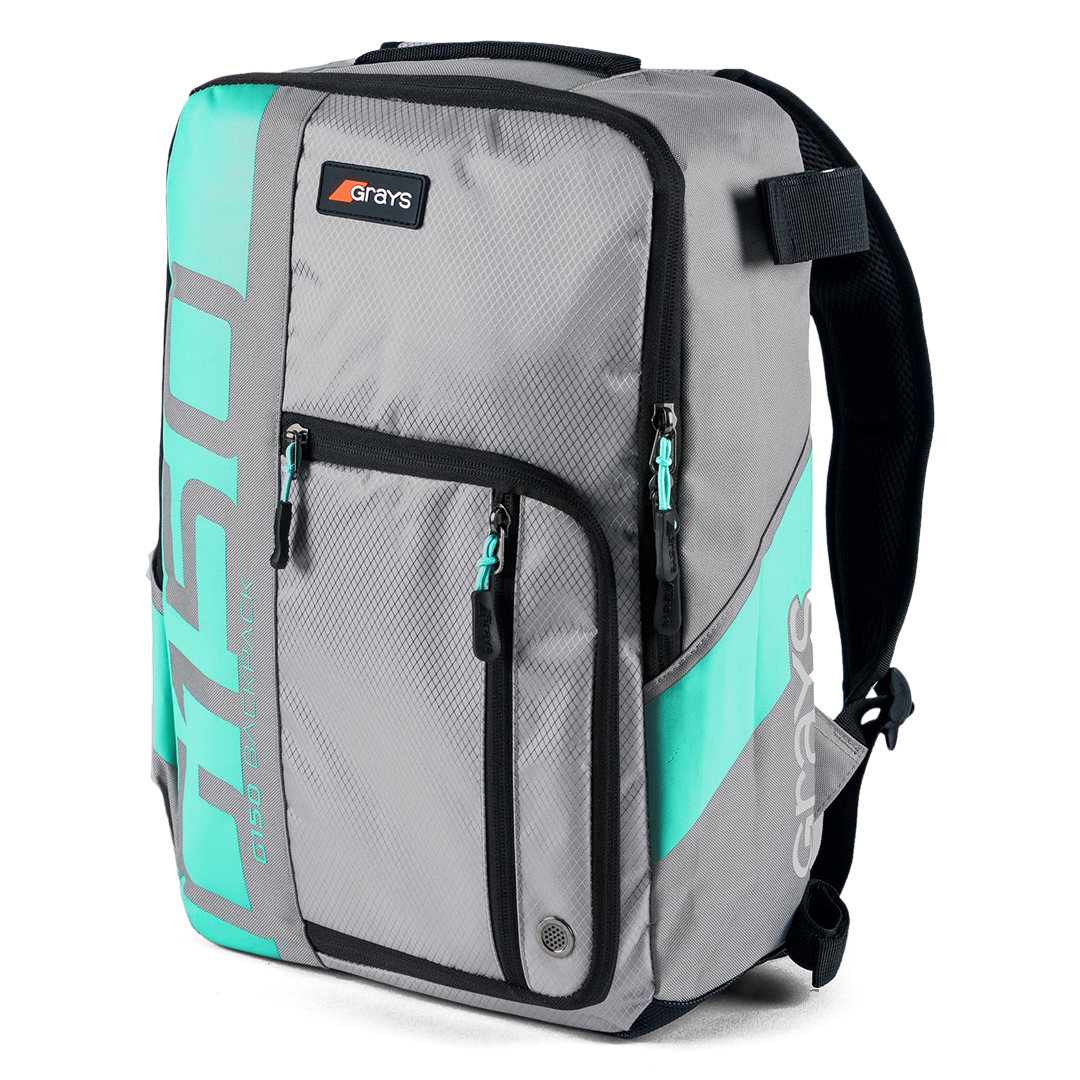 Grays | Grays G150 Rucksack | G150 Rucksack - Grey/Aqua | Total Hockey