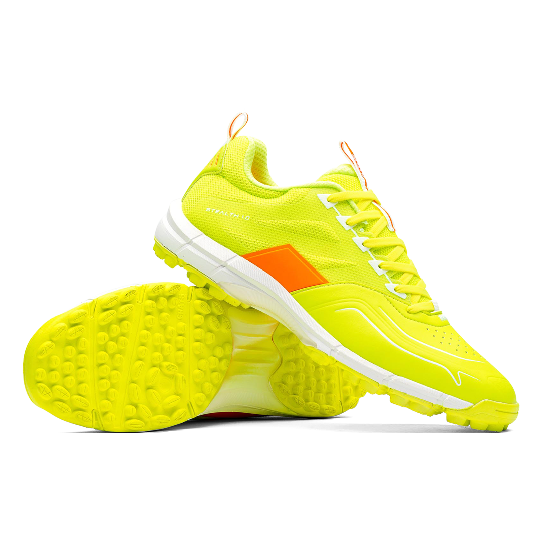 Grays | Grays Stealth 1.0 Fluro Yellow (2025) | Stealth 1.0 Fluro Yellow (2025) - EUR 40 | UK 6.5 | Total Hockey