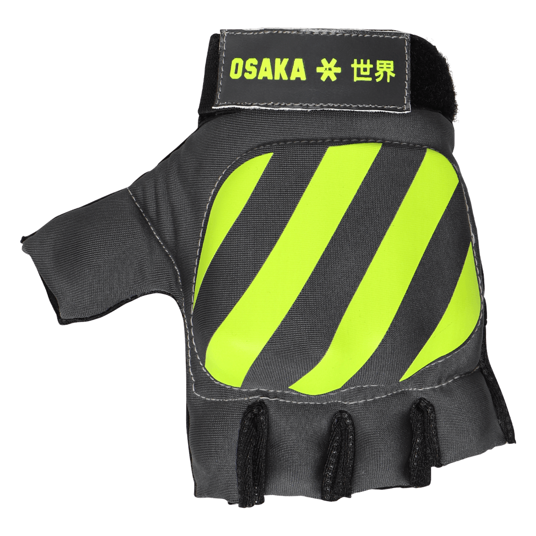 OSAKA Hockey | OSAKA Hockey Tekko Glove Left Hand | Tekko Glove Left Hand - Grey/Lime / XSmall | Total Hockey