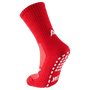 ATAK | ATAK Non-Slip Mid Leg Socks Red | Non-Slip Mid Leg Socks Red - EUR 36-38 | UK 3-5 | Total Hockey