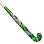 Byte | Byte TS 700 Fluro Green/Grey Camo Jr | TS 700 Fluro Green/Grey Camo Jr - 28" Light | Total Hockey